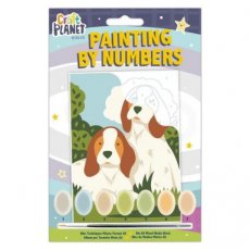 CPT 658700 Mini Painting By Numbers - Dogs
