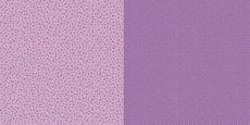 Dini Design Scrappapier  Stippen bloemen - Violet paars