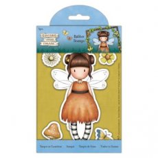 GOR 907165 Rubber Stamps - Little Pumpkin - Santoro - Faerie Folk (5 pcs)