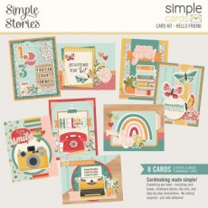 14431 Simple Stories Simple Cards Kit Hello Friend