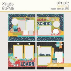 Simple Stories Simple Pages Kit Ready, Set, Learn