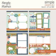 Simple Stories Simple Pages Kit Let's Get Away