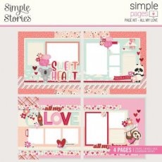 14327 Simple Stories Simple Pages Kit All My Love