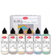 Blob Paint FarbSet Modern Pastel