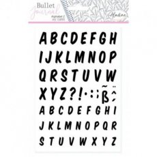 03948 Nr. 2 Alphabet Stamp Bullet Journal
