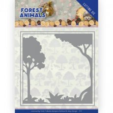 ADD10231 Dies - Amy Design Forest Animals - Forest Frame