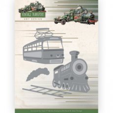 ADD10252 Dies - Amy Design - Vintage Transport - Train