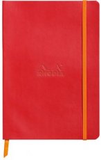 18C 09550 bruneau Rhodia Soft Cover Notebook Dot Grid A5 Rood