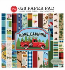 CBGC85023 Gone Camping 6x6 Inch Paper Pad