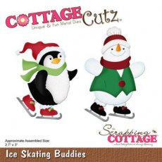 CC-921 Scrapping Cottage Ice Skating Buddies