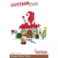 CC-927 Scrapping Cottage Snowy Gnome Home