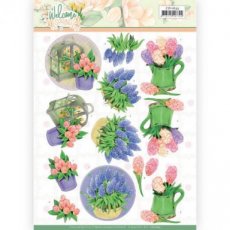 CD11633 Jeanine's Art Welcome Spring - Hyacinth