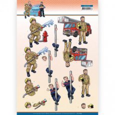 CD11669 Big Guys Professions - Fire department
