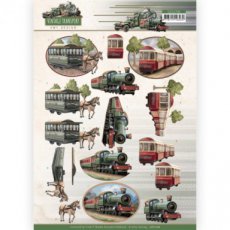 CD11706 Amy Design - Vintage Transport - Train