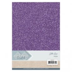 CDEGP015 Card Deco Essentials Glitter Paper Purple