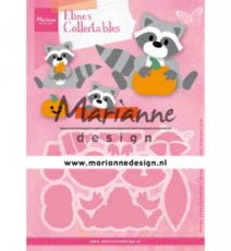 COL1472 Marianne Design Collectable Eline's Raccoon