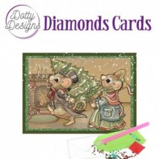 DDDC1110 Dotty Designs Diamond Cards - Have A Mice Christmas