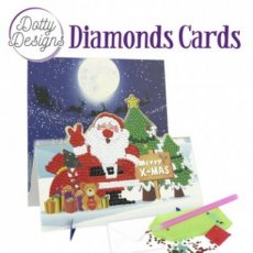 DDDC1145 Dotty Designs Diamond Easel Card 145 - Merry X-Mas NOG €125,00 VOOR GRATIS VERZENDING