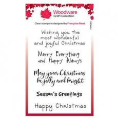 FRM065 Christmas Extras Clear Stamps
