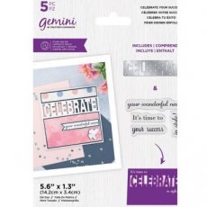 GEM-STD-CELYS Gemini CELEBRATE Your Success Stamp & Die