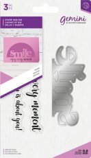 (15e)  GEM-STD-SMILE Gemini Smile Stamp & Die
