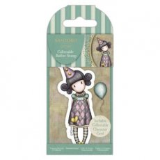 GOR 907334 Collectable Mini Rubber Stamp No.69 Pierrot