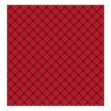 GX-2300-04 Core' dinations patterned single-sided 12x12" red plaid