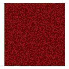 GX-2300-06 Core' dinations patterned single-sided 12x12" red damask