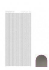 (10a) HLM018 Hobbylines sticker - Mirror Silver