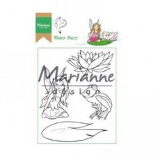 (15e)  HT1646 Marianne Design • Clear stamps Hetty's water fairy
