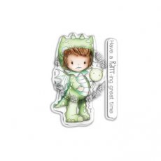 Little Dudes Dragon Dress Up Clear Stamps