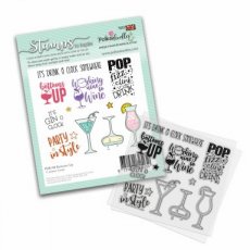 PD8148 Polkadoodles Bottoms Up Clear Stamps