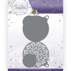 PM10208 The Best Christmas Ever - Christmas Bauble Shape Card