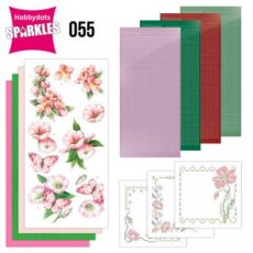 SPDO055 Sparkles Set 55 - Jeanine's Art - Pink Flowers