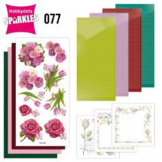 SPDO077 Sparkles Set 77 - Amy Design - Pink Flowers