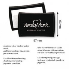 Versamark embossin inkpad VersaMark Watermark Inkpad