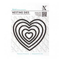 (15f)   x503412 heart Nesting Dies - Heart