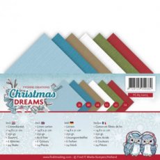 YC-A5-10015 .Linnenpakket - A5 - Yvonne Creations - Christmas Dreams
