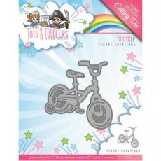 YCD10095 Die - Yvonne Creations - Tots and Toddlers - Tricycle
