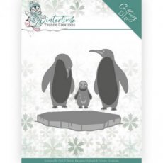 YCD10218 Dies - Yvonne Creations - Winter Time - Penguins on Ice