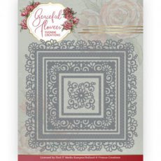 YCD10260 Dies - Yvonne Creations - Graceful Flowers - Graceful Square